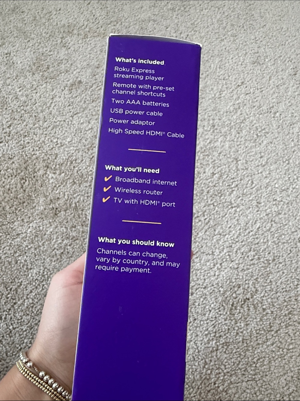 NIB Roku Express HD Streaming Device Remote - Picture 4 of 5